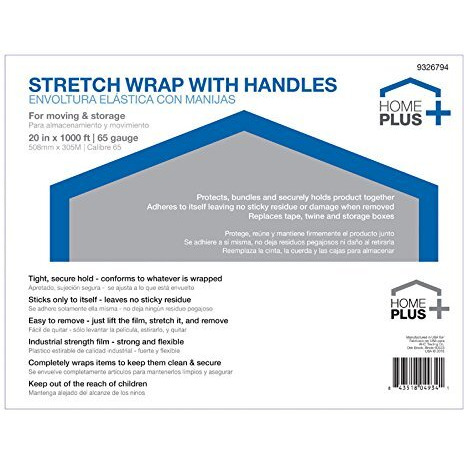 STRETCH FILM 20&quotX1000' (Pack of 1)
