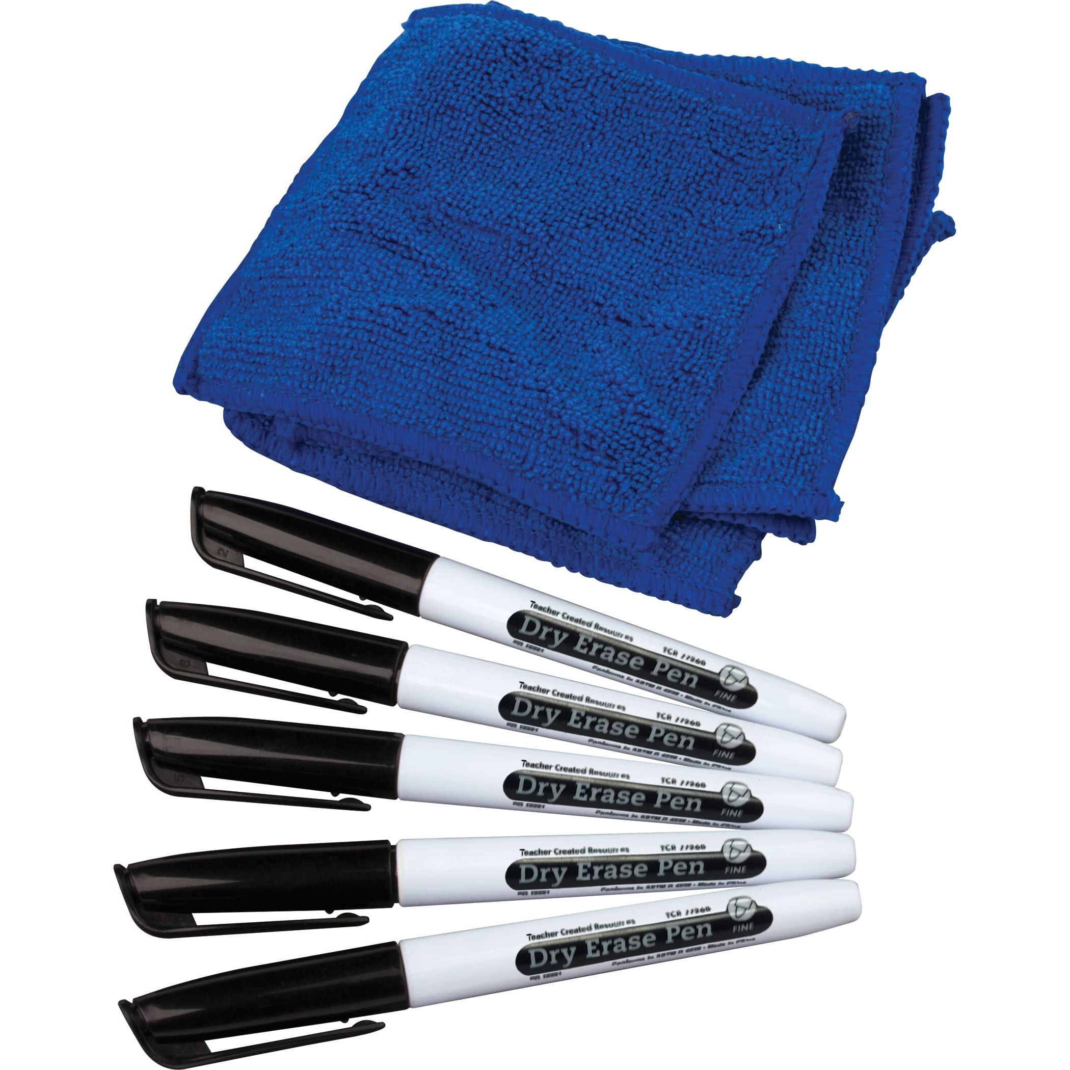DRY ERASE PENS & MICROFIBER TOWELS