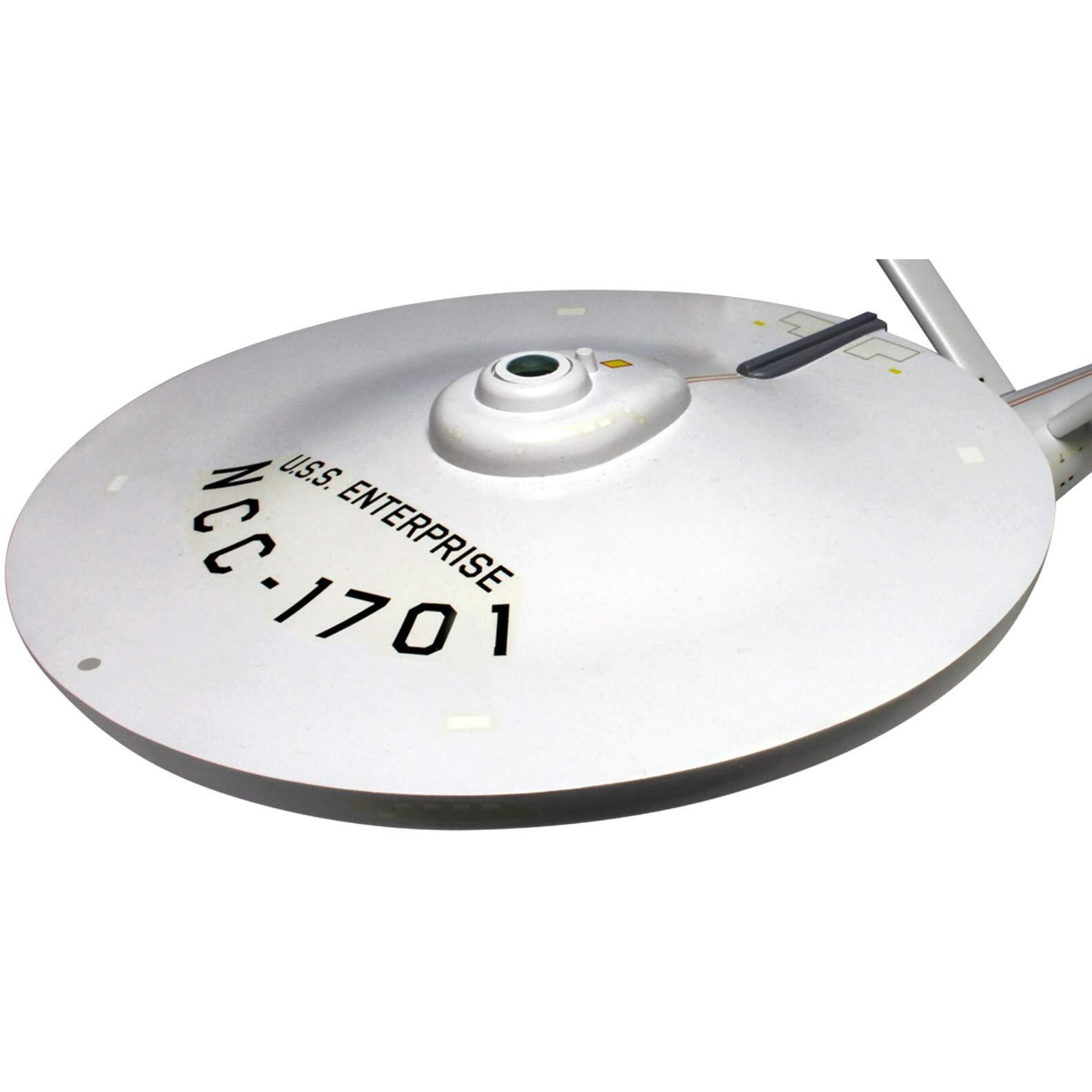 Skill 2 Model Kit U.S.S. Enterprise NCC-1701 Refit Starship &quotStar Trek" The Original Series 50th Anniversary Edition 1/650 Scale Model by AMT