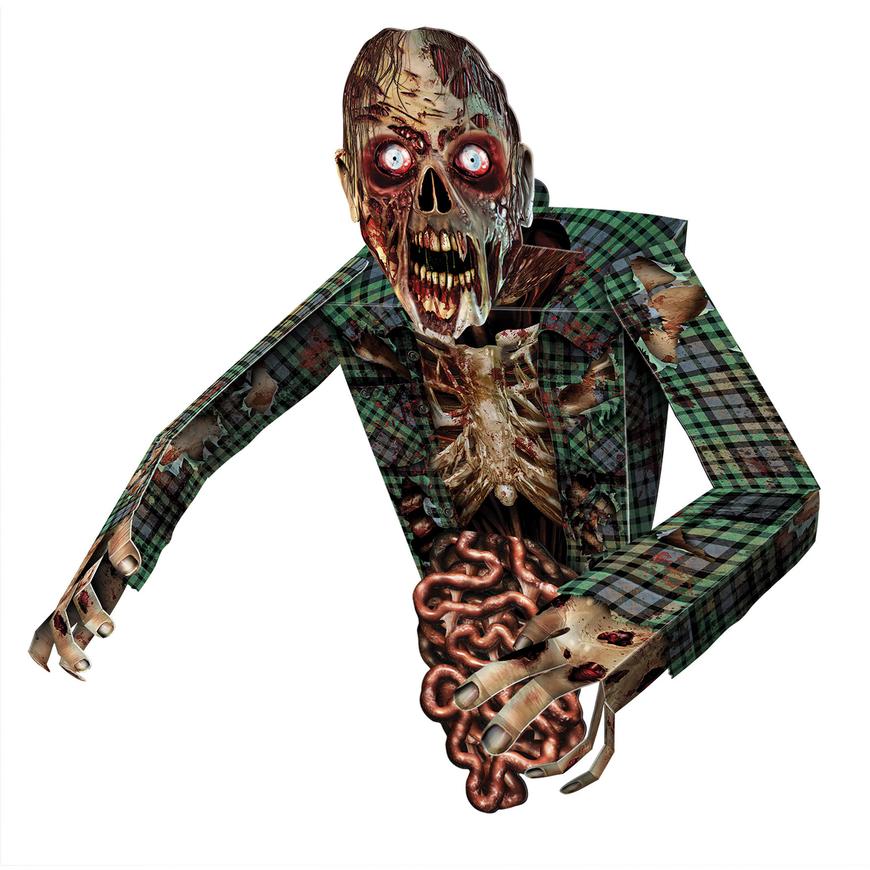 3-D Zombie Wall Decoration