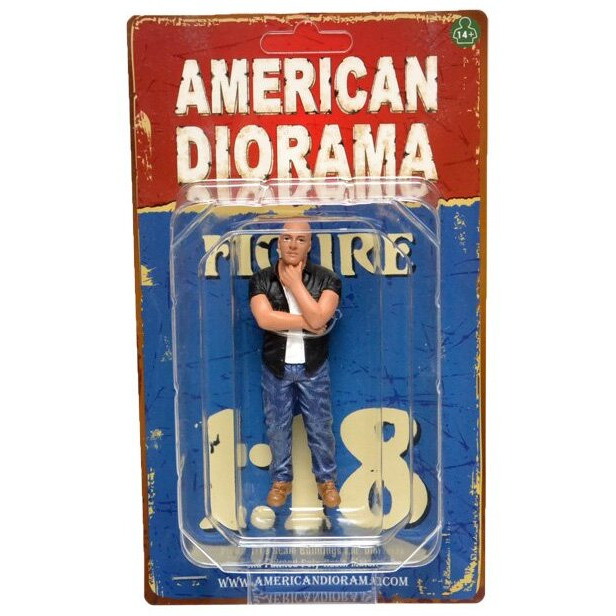 The Street Racing Crew Figure I For 118 Scale Models by American Diorama