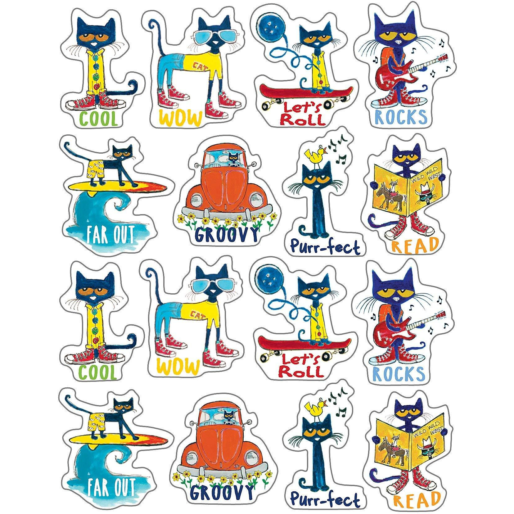 PETE THE CAT STICKERS