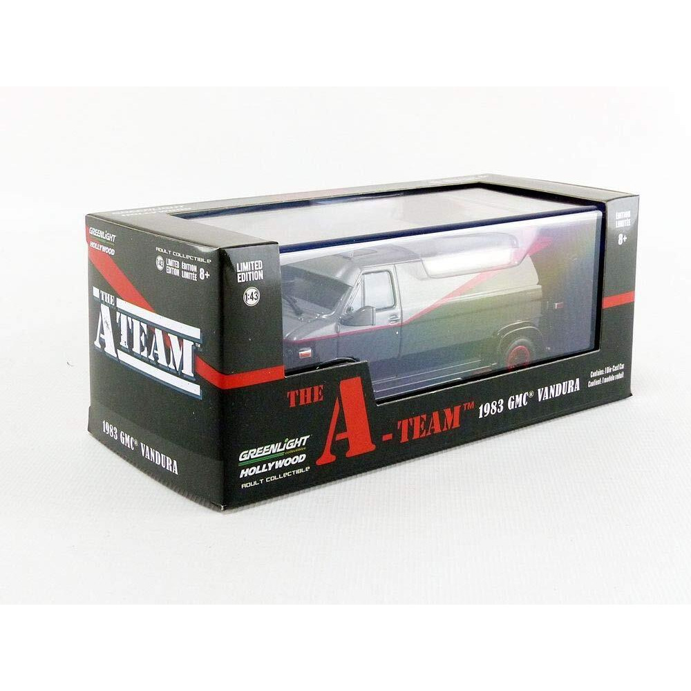 1983 GMC Vandura &quotThe A-Team" (1983-1987) TV Series 1/43 Diecast Model Car by Greenlight
