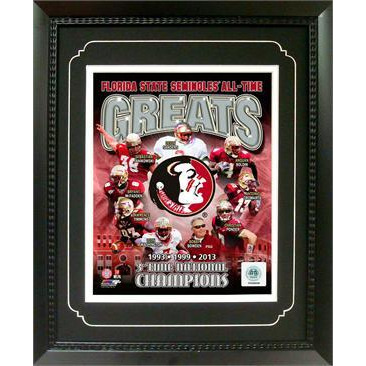 11x14 Deluxe Frame - Florida State Greats