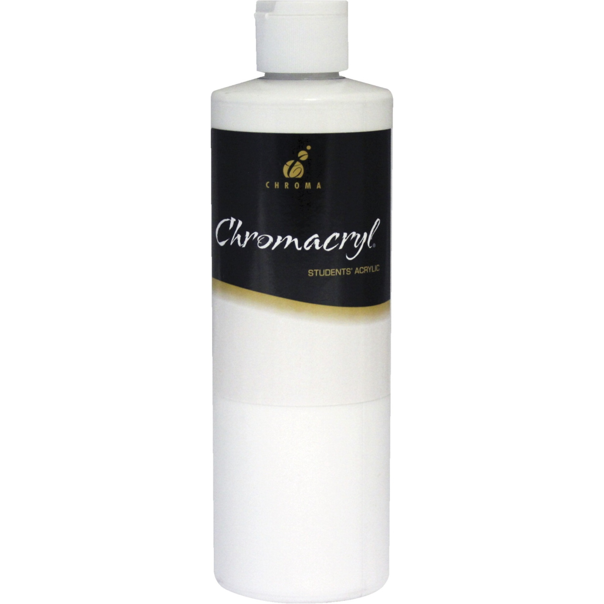 Chromacryl Premium Students Acrylic Paint,  Pint, Blockout White