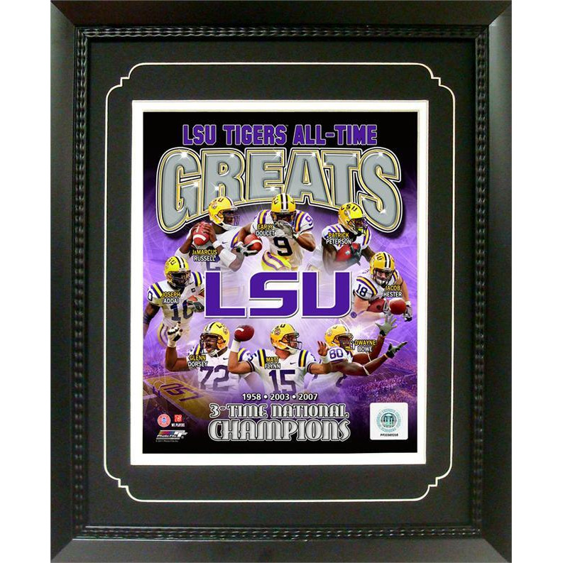 11x14 Deluxe Frame - Louisiana State University Greats