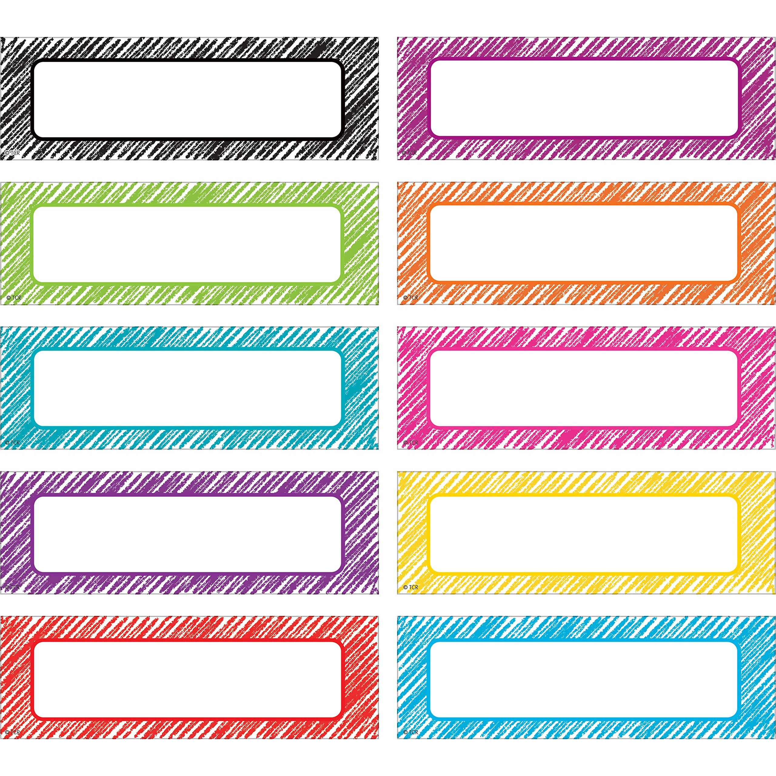 SCRIBBLE LABELS MAGNETIC ACCENTS