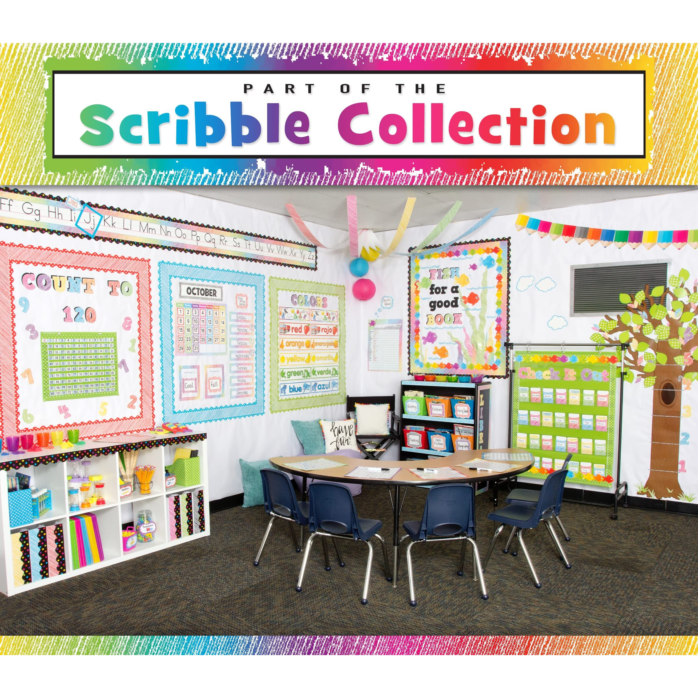 SCRIBBLE LABELS MAGNETIC ACCENTS