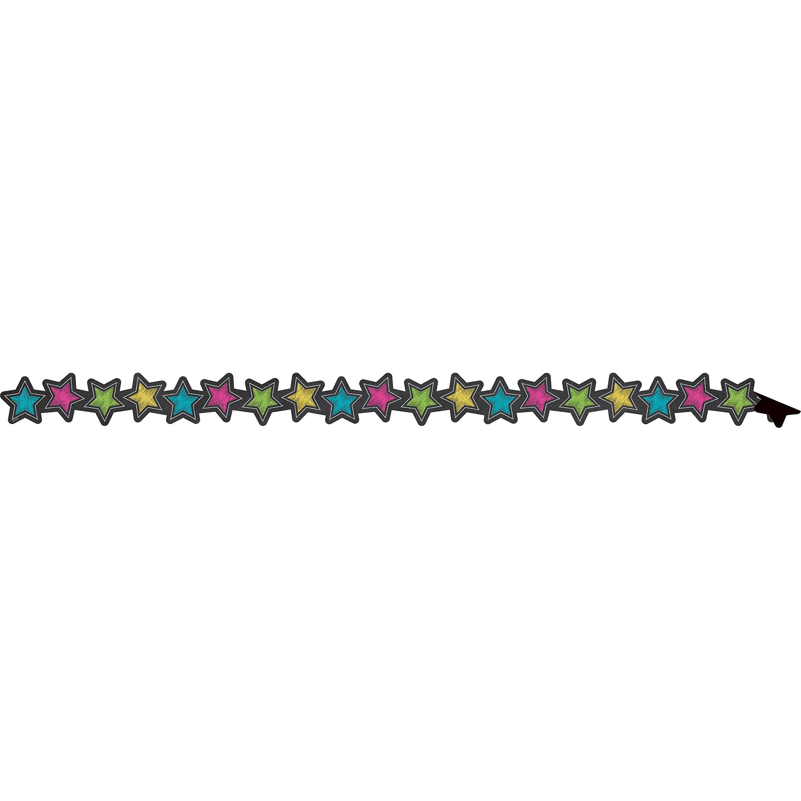 CHALKBOARD BRIGHTS STARS MAG BORDER