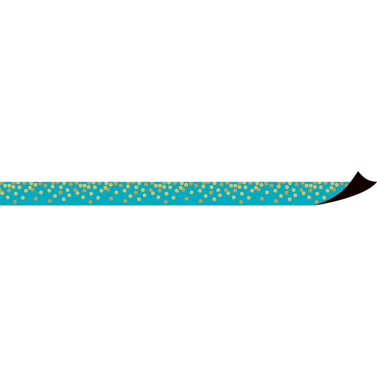 TEAL CONFETTI MAGNETIC BORDER