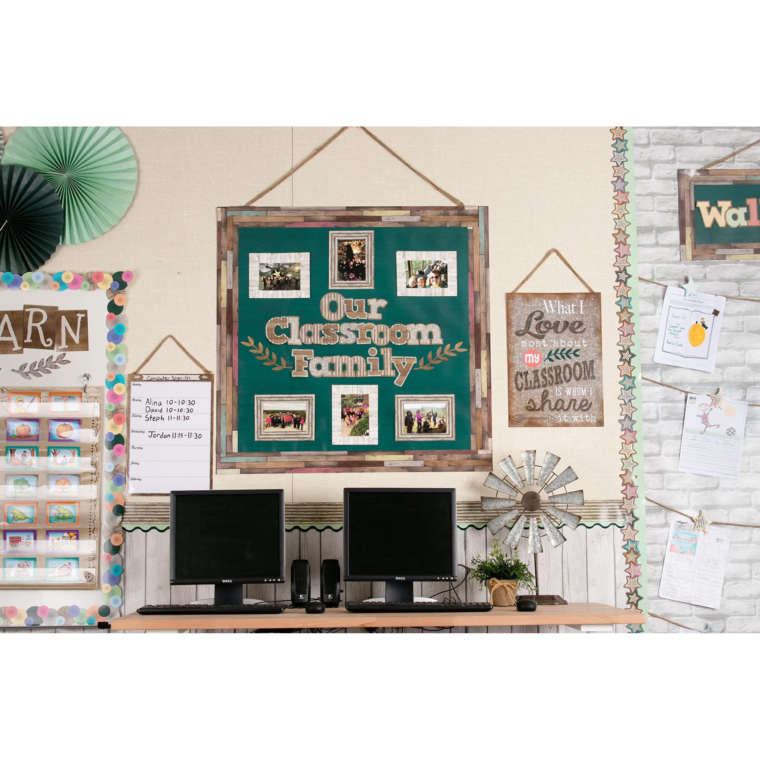 RECLAIMED WOOD BORDER TRIM