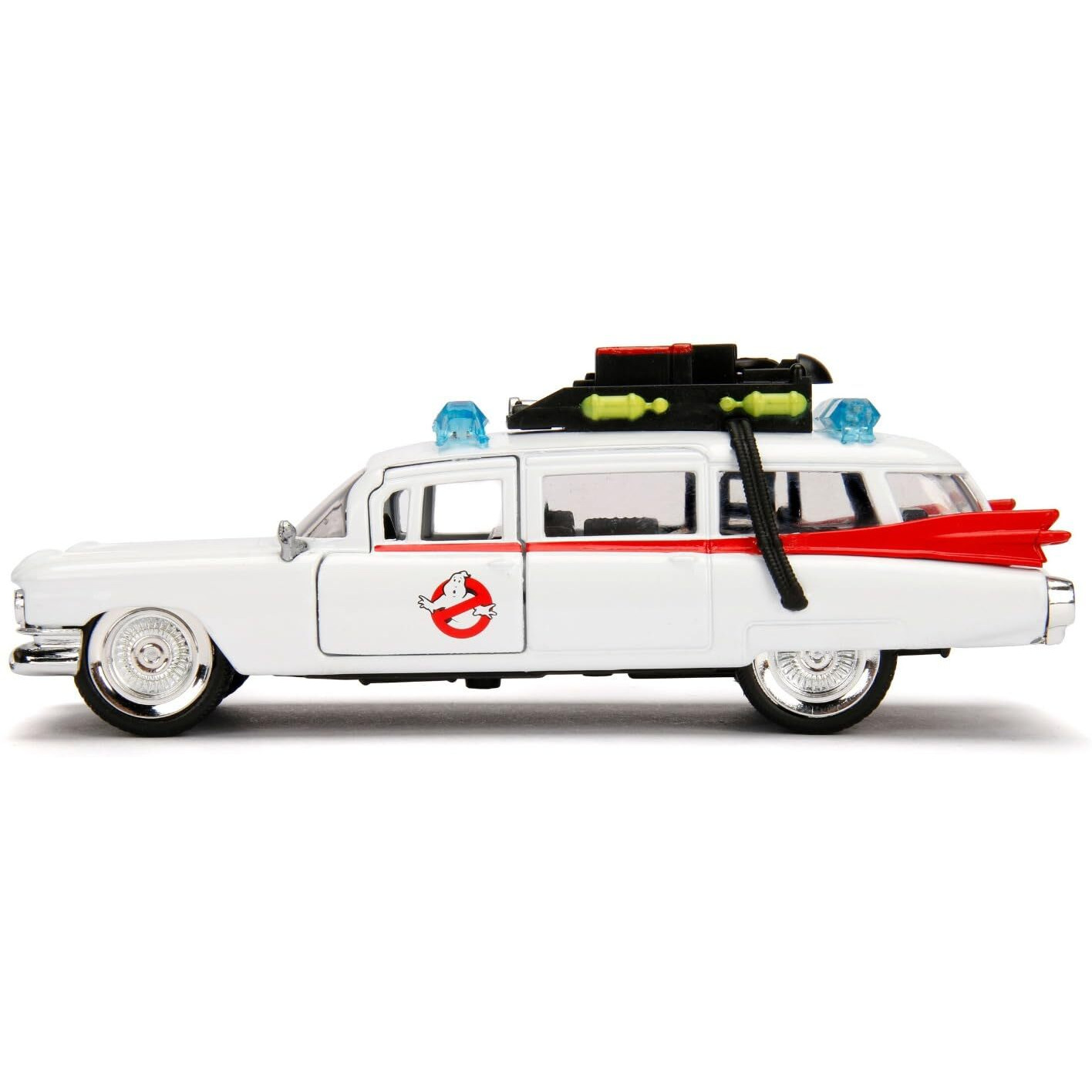 Cadillac Ambulance Ecto-1 from &quotGhostbusters" Movie &quotHollywood Rides" Series 1/32 Diecast Model Car by Jada