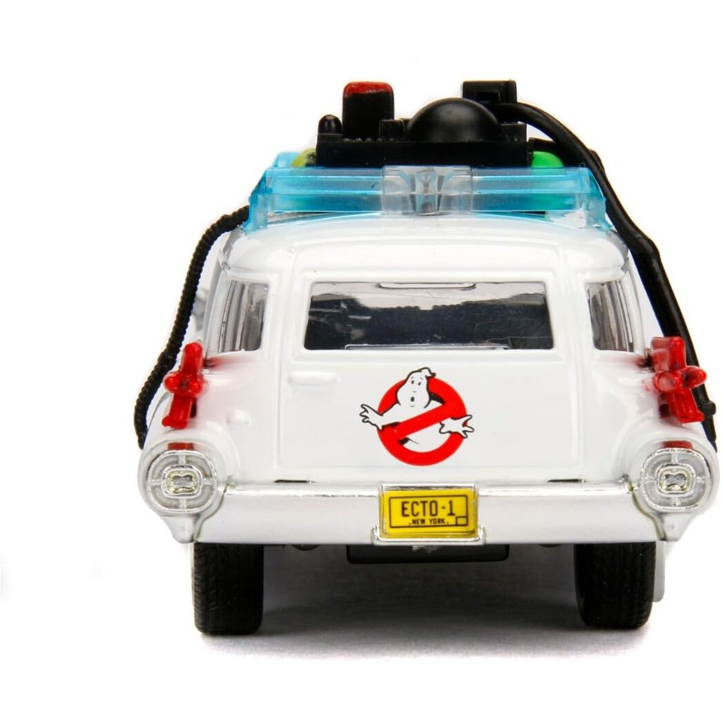Cadillac Ambulance Ecto-1 from &quotGhostbusters" Movie &quotHollywood Rides" Series 1/32 Diecast Model Car by Jada
