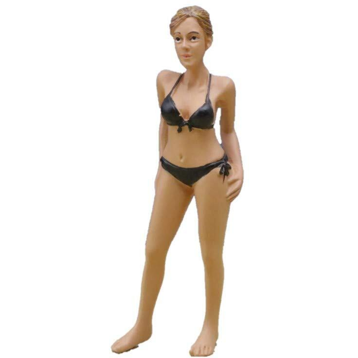 April Bikini Calendar Girl Figure for 1/24 Scale Models by American Diorama