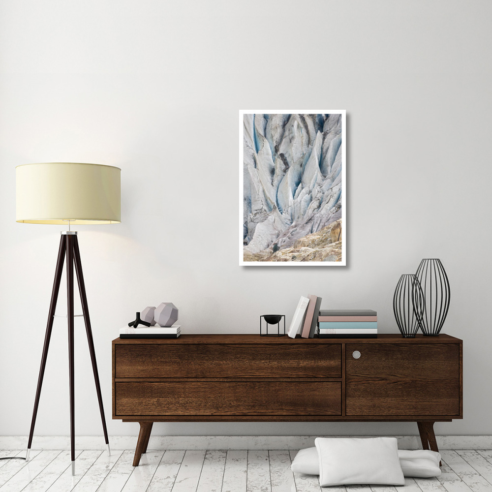 Altesch Glacier, Valais, Bernese Alps, Switzerland-Paper Art-26&quotx38"