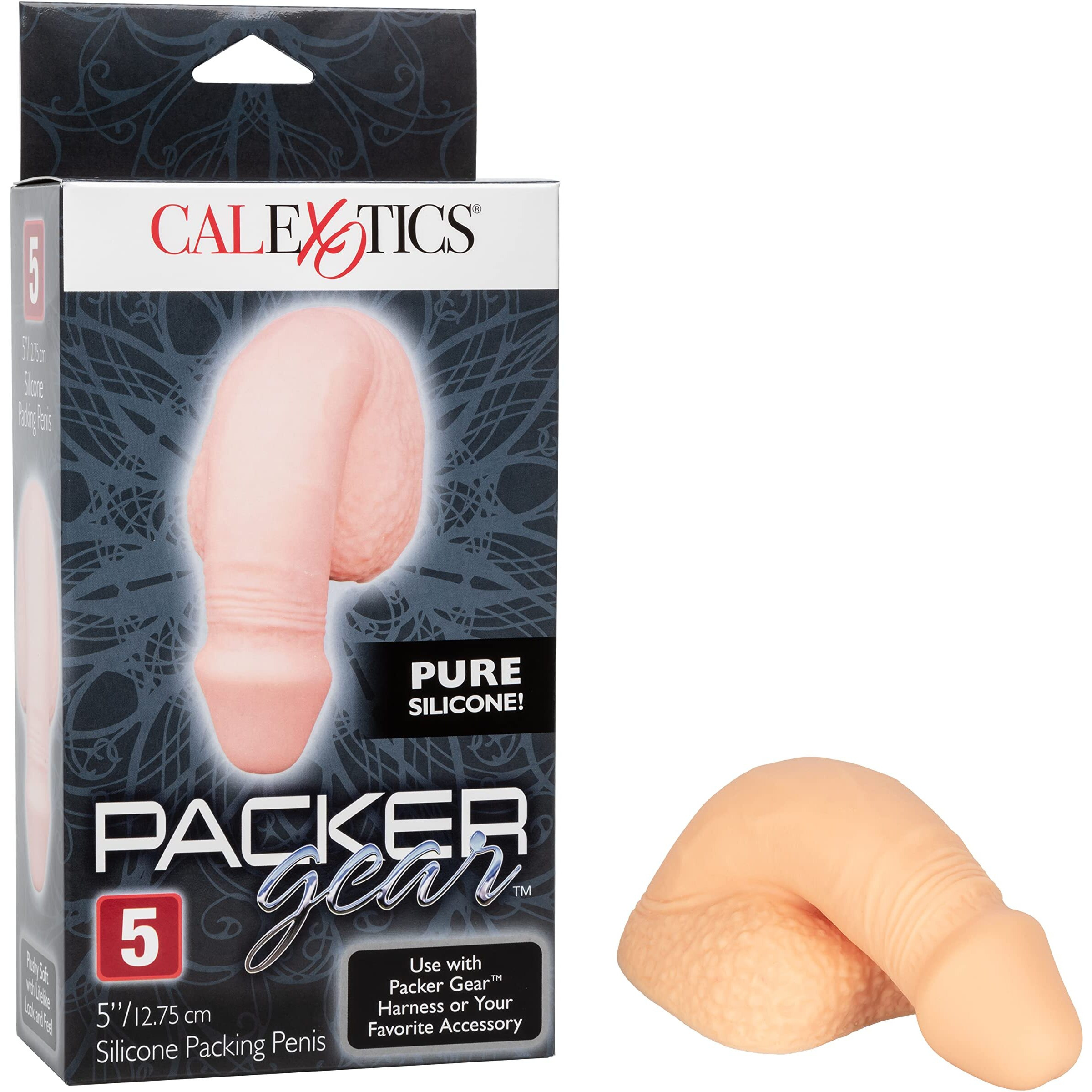 PACKER GEAR 5IN SILICONE PENIS IVORY