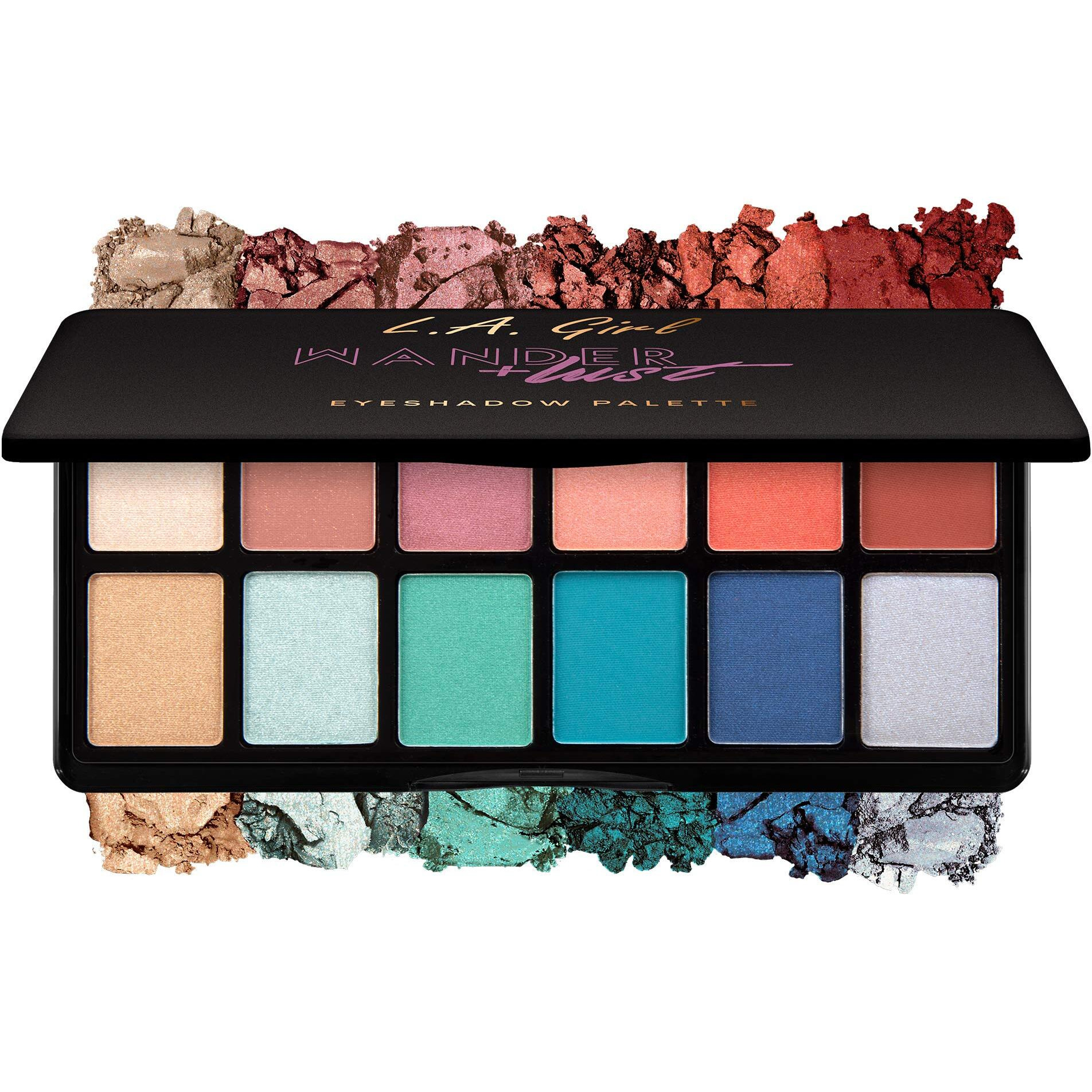 LA gIRL Fanatic Eyeshadow Palette(D0102H2cZFA)