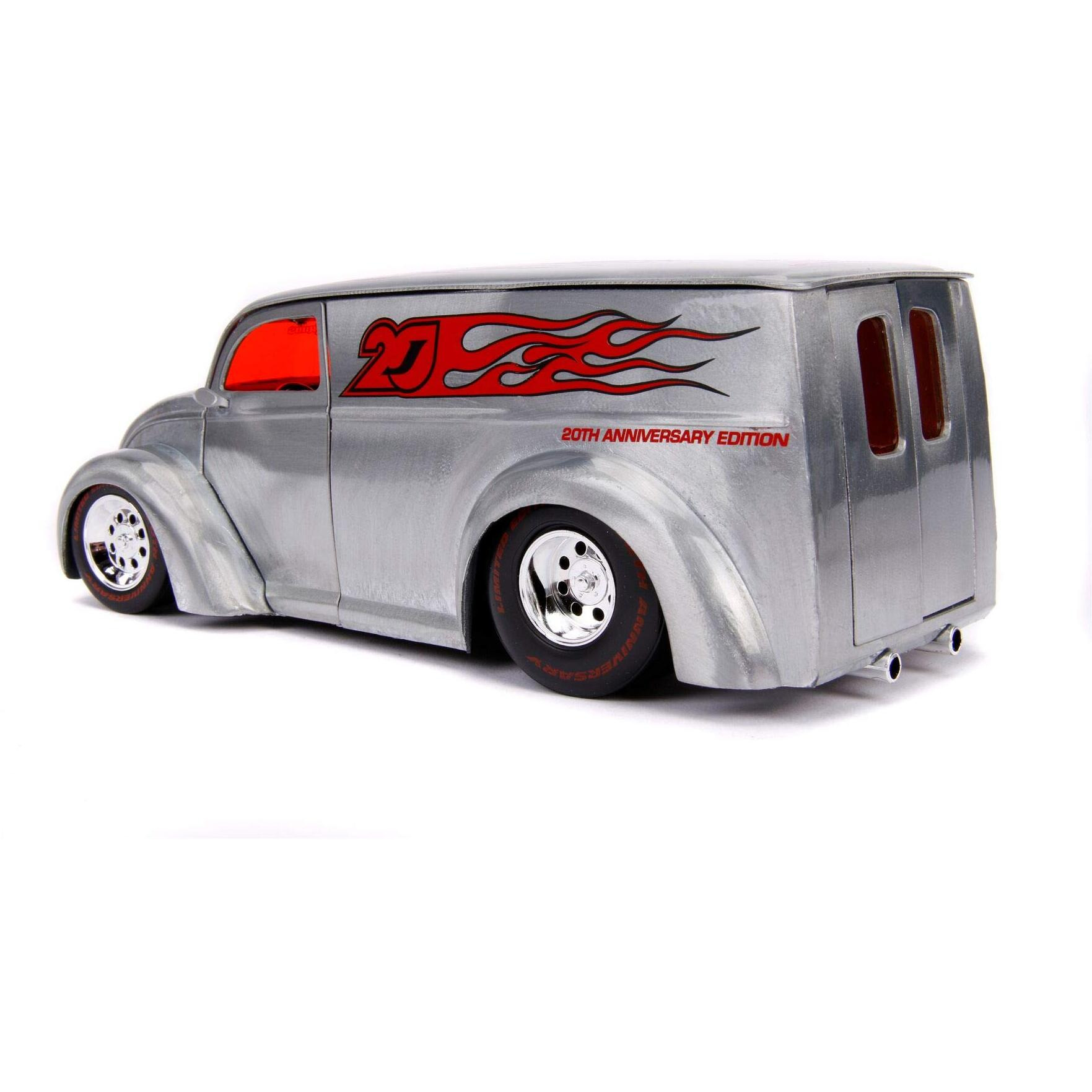 Div Cruizer Van Metal Raw &quotD-Rods" &quotJada 20th Anniversary" 1/24 Diecast Model Car by Jada