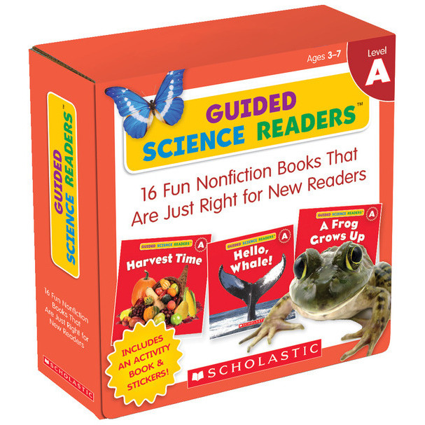 Scholastic Guided Science Readers, Level A, Set of 16