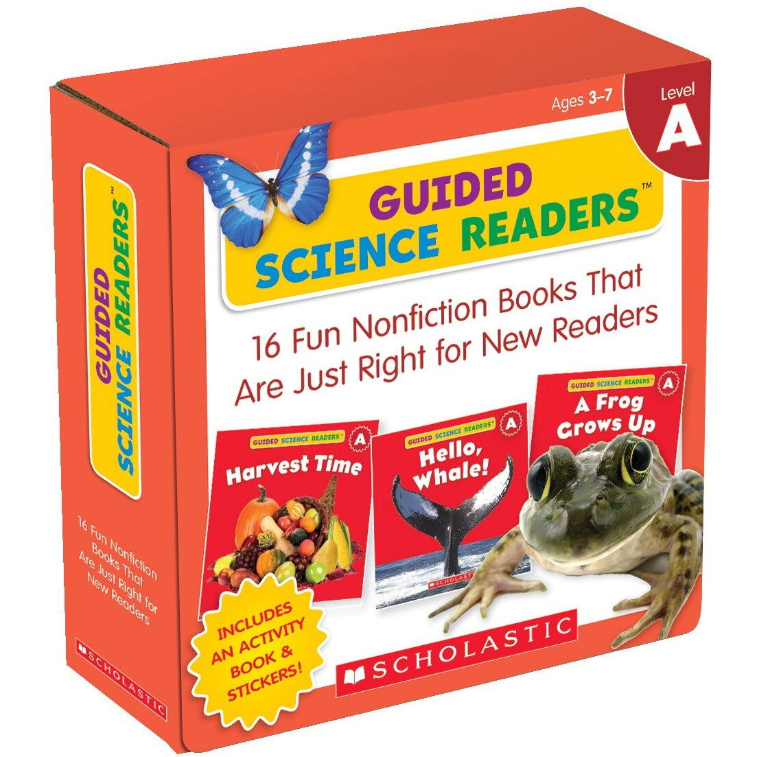 Scholastic Guided Science Readers, Level A, Set of 16