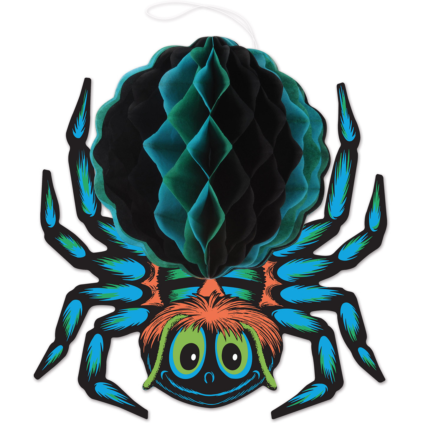 Vintage Halloween Tissue Spider