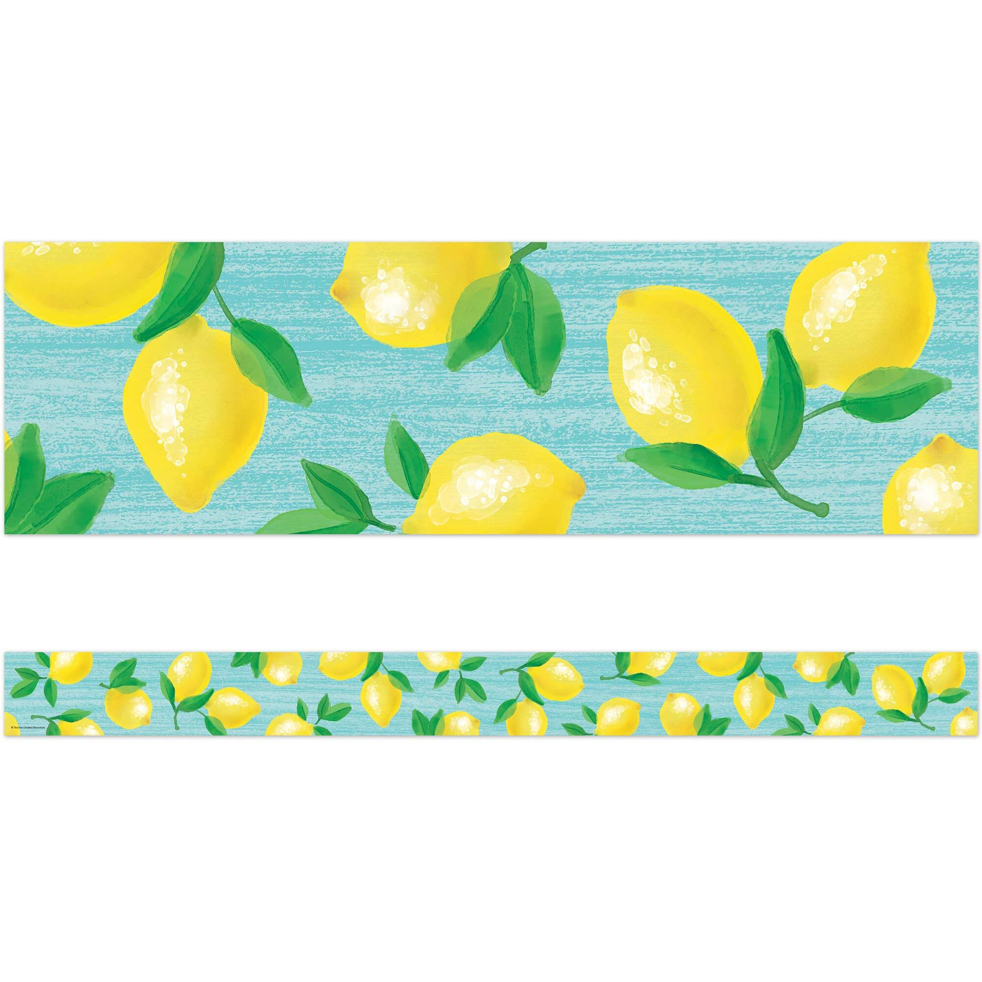 LEMON ZEST STRAIGHT BORDER TRIM