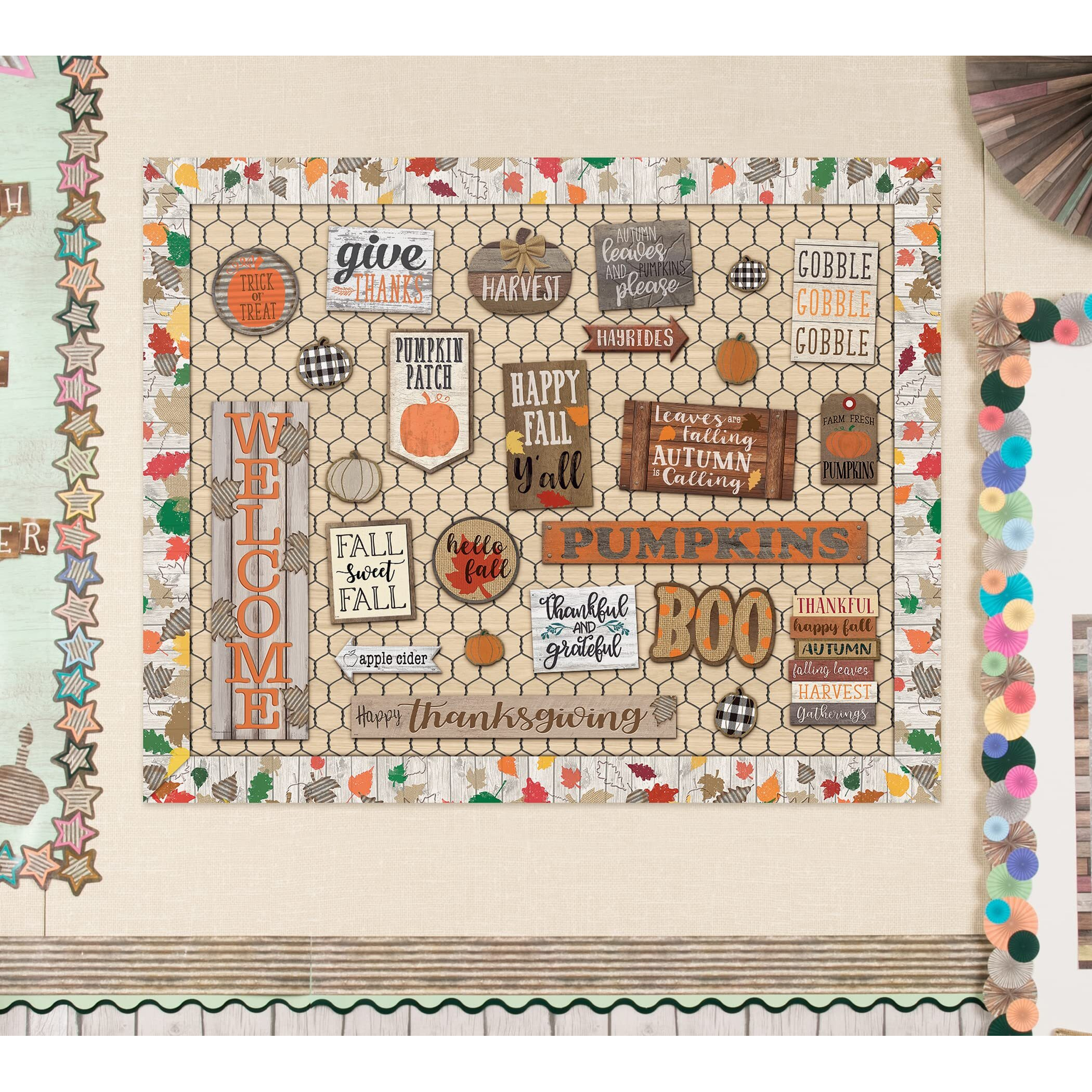 PUMPKINS ACCENTS ASSORTED SIZES