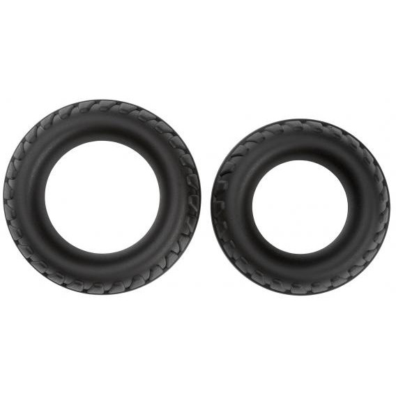 Cloud 9 Pro Rings Liquid Silicone Tires 2 Pack Black(D0102HE9AMW.)
