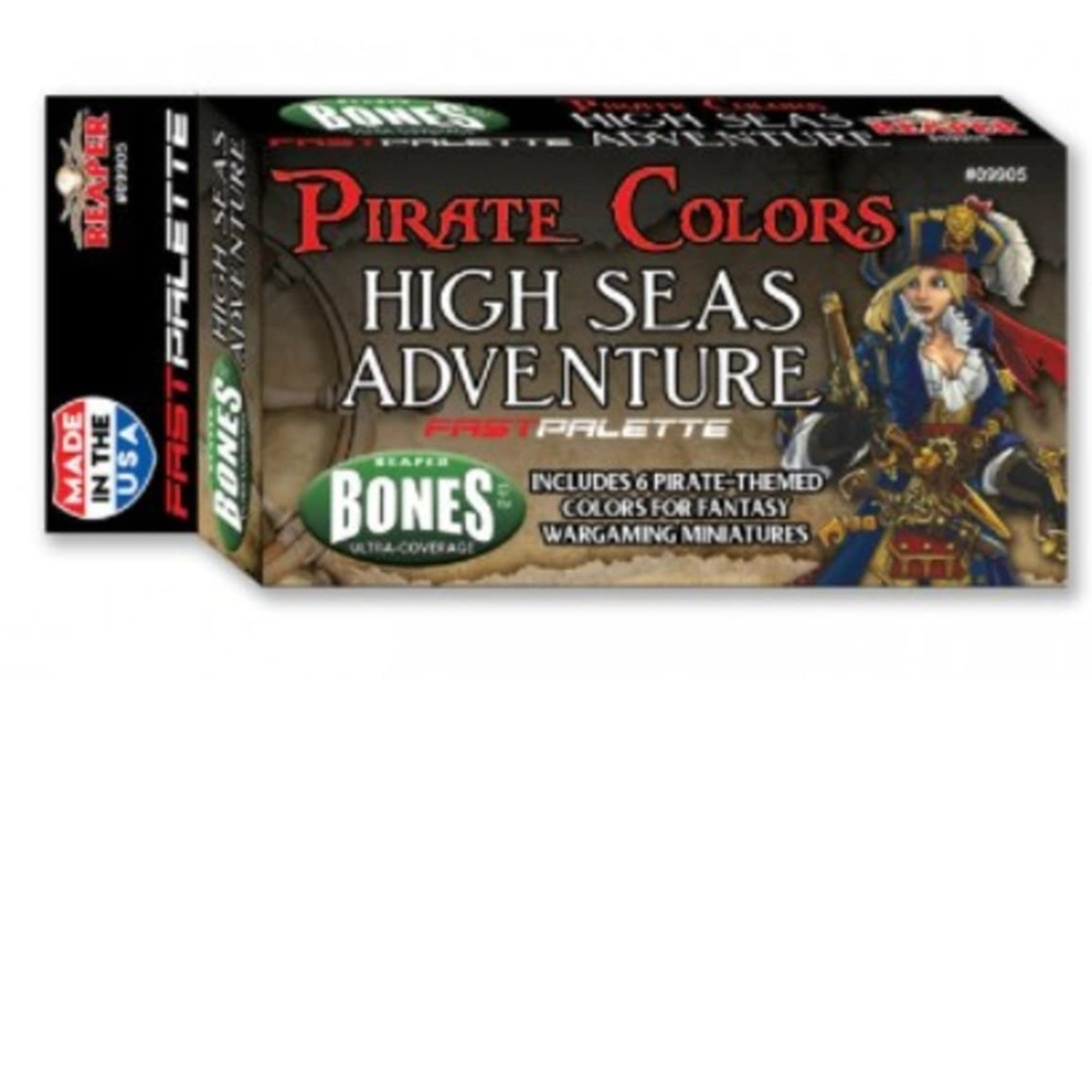 High Seas Adventure Set Acrylic Master Series Hobby Paint Reaper Miniatures
