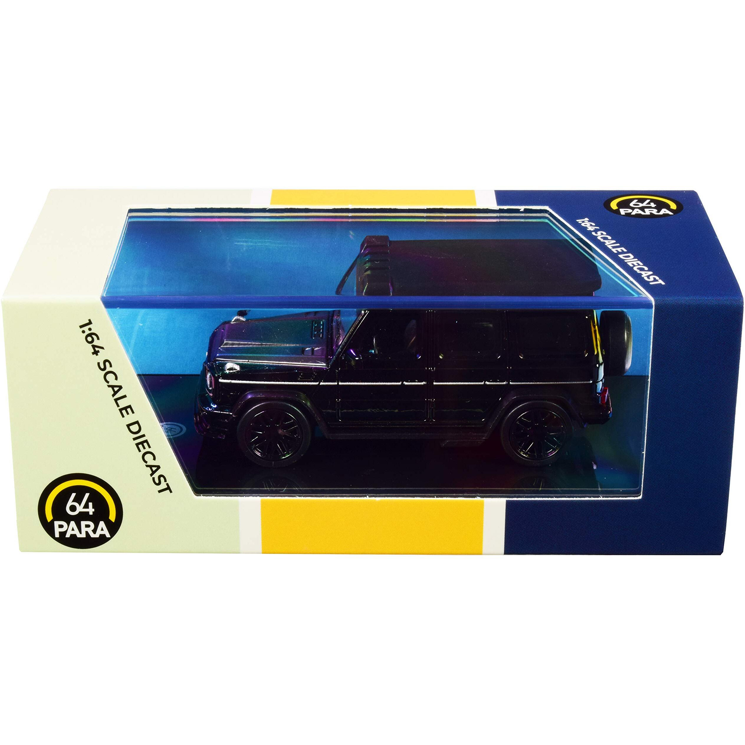 Mercedes AMG G63 Liberty Walk Wagon Black 1/64 Diecast Model Car by Paragon