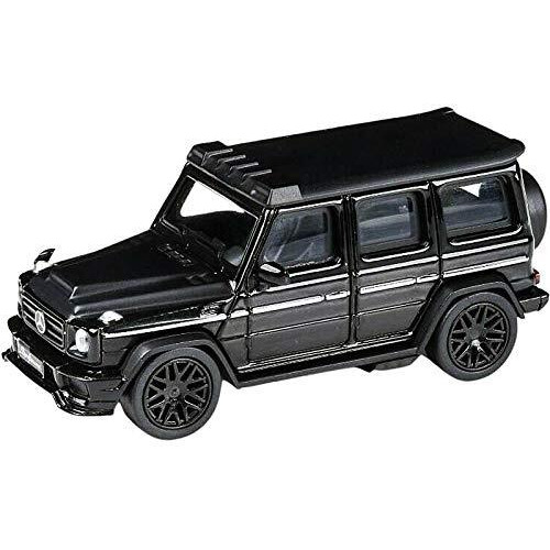 Mercedes AMG G63 Liberty Walk Wagon Black 1/64 Diecast Model Car by Paragon
