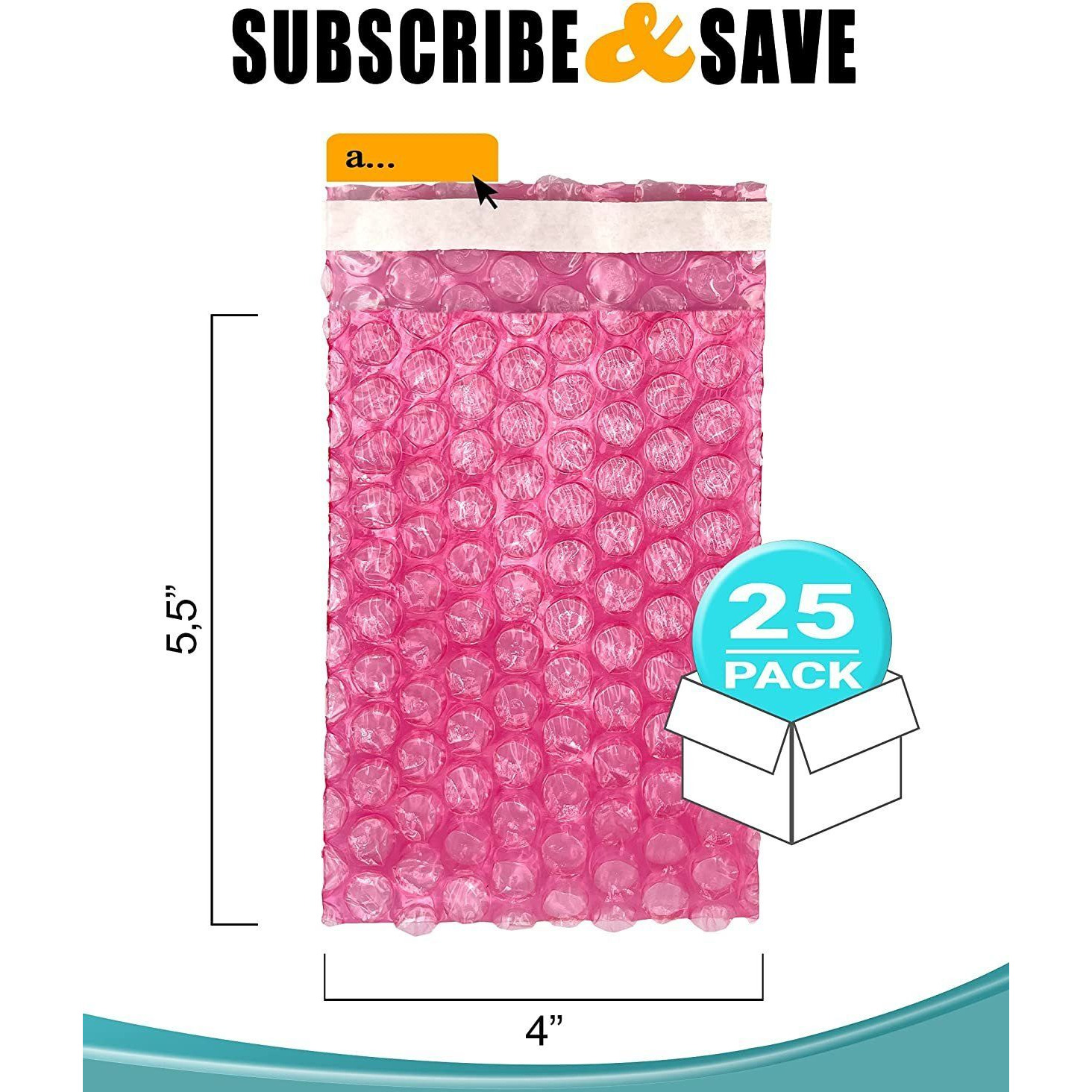 Pack of 25 Anti-Static Bubble Out Bags 4 x 35 Resealable Static Shielding Bag 4 x 3 12 Bubble cushioning Wrap Pouch Bag Ideal for Packaging Storing Sensitive Electronic components(D0102H9FP4g)