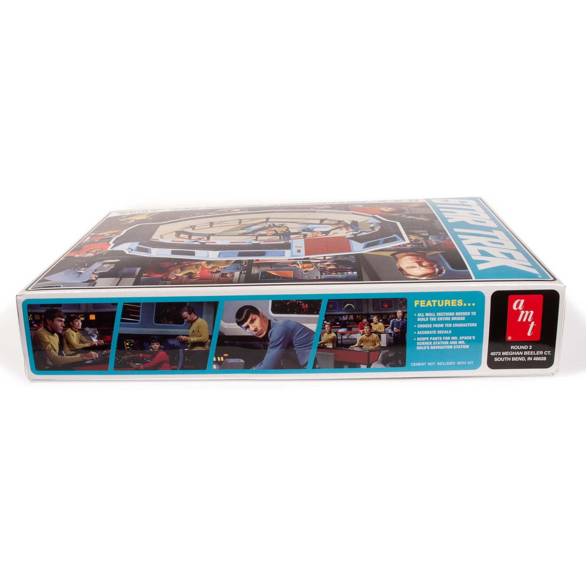 Skill 2 Model Kit U.S.S. Enterprise Command Bridge Set &quotStar Trek" (1966-1969) TV Show 1/32 Scale Model by AMT
