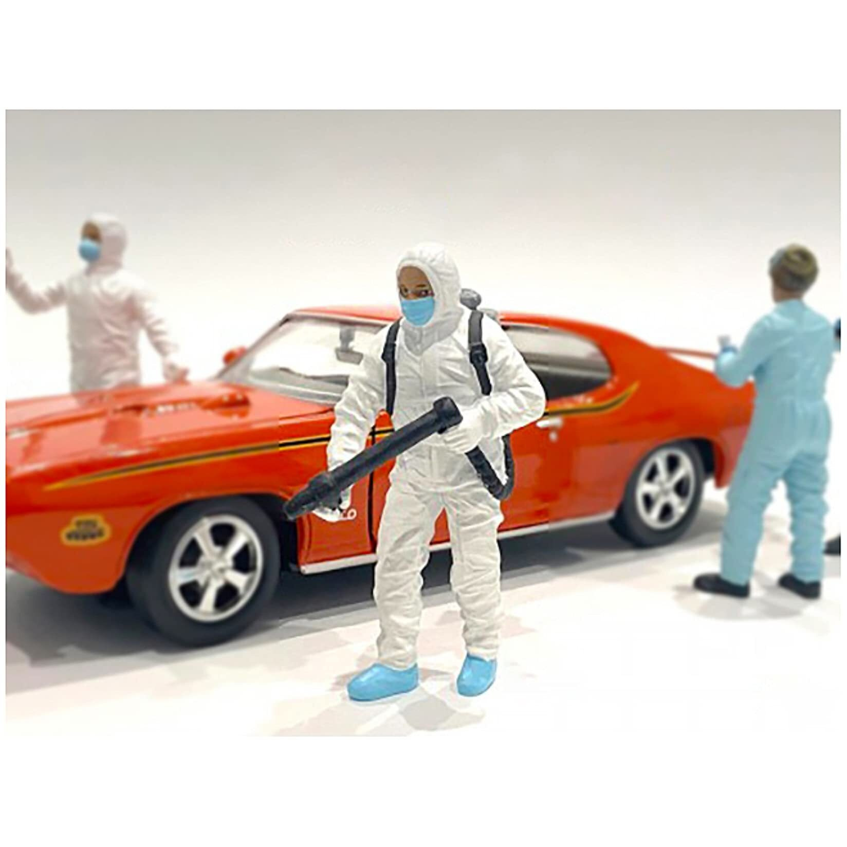 Hazmat Crew Figurine I for 1/18 Scale Models by American Diorama