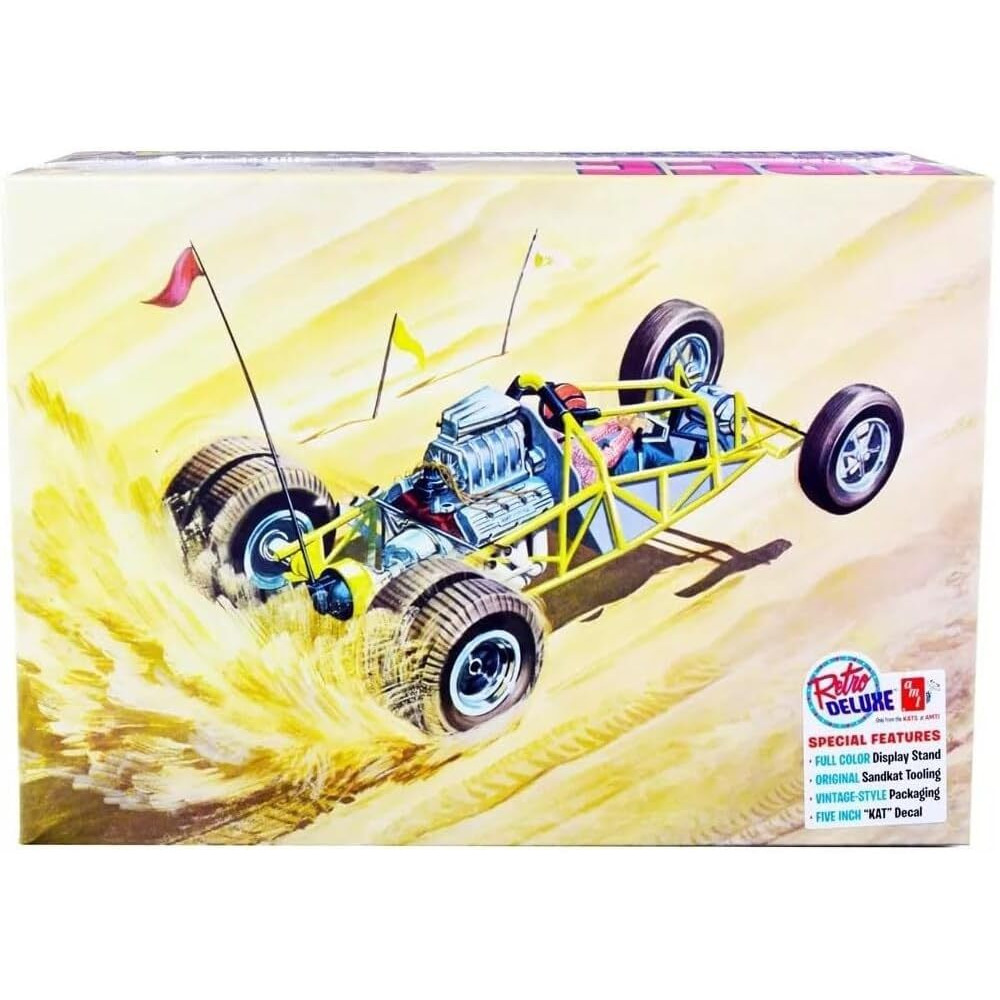 Skill 2 Model Kit Sandkat Dune Dragster 1/25 Scale Model by AMT