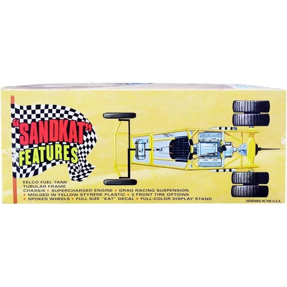 Skill 2 Model Kit Sandkat Dune Dragster 1/25 Scale Model by AMT