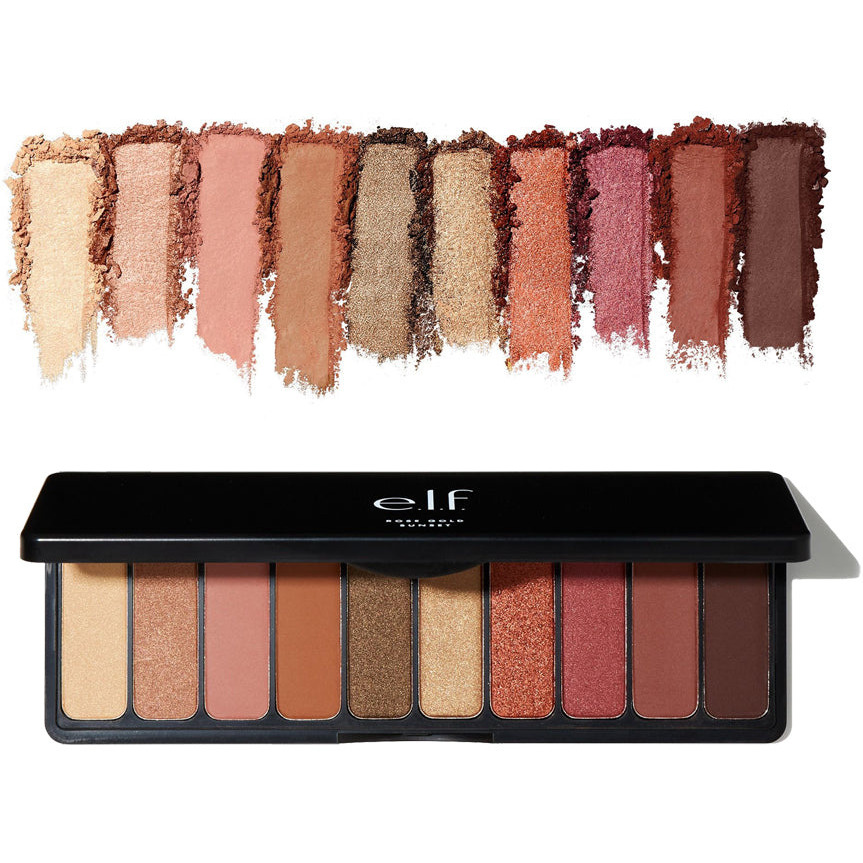 elf Rose gold Eyeshadow Palette - Sunset(D0102H2cccW)