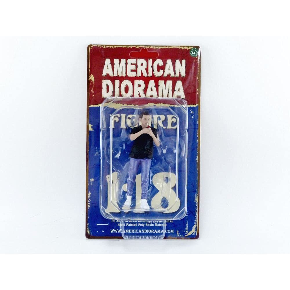 &quotCar Meet 1" Figurine VI for 1/18 Scale Models by American Diorama