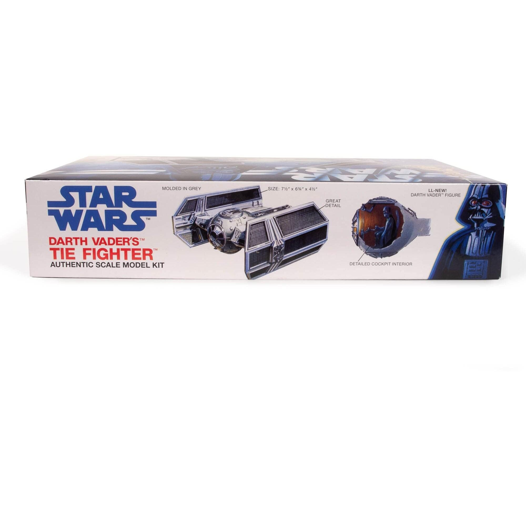 Skill 2 Model Kit Darth Vader's Tie Fighter &quotStar Wars Episode IV A New Hope" (1977) Movie by MPC