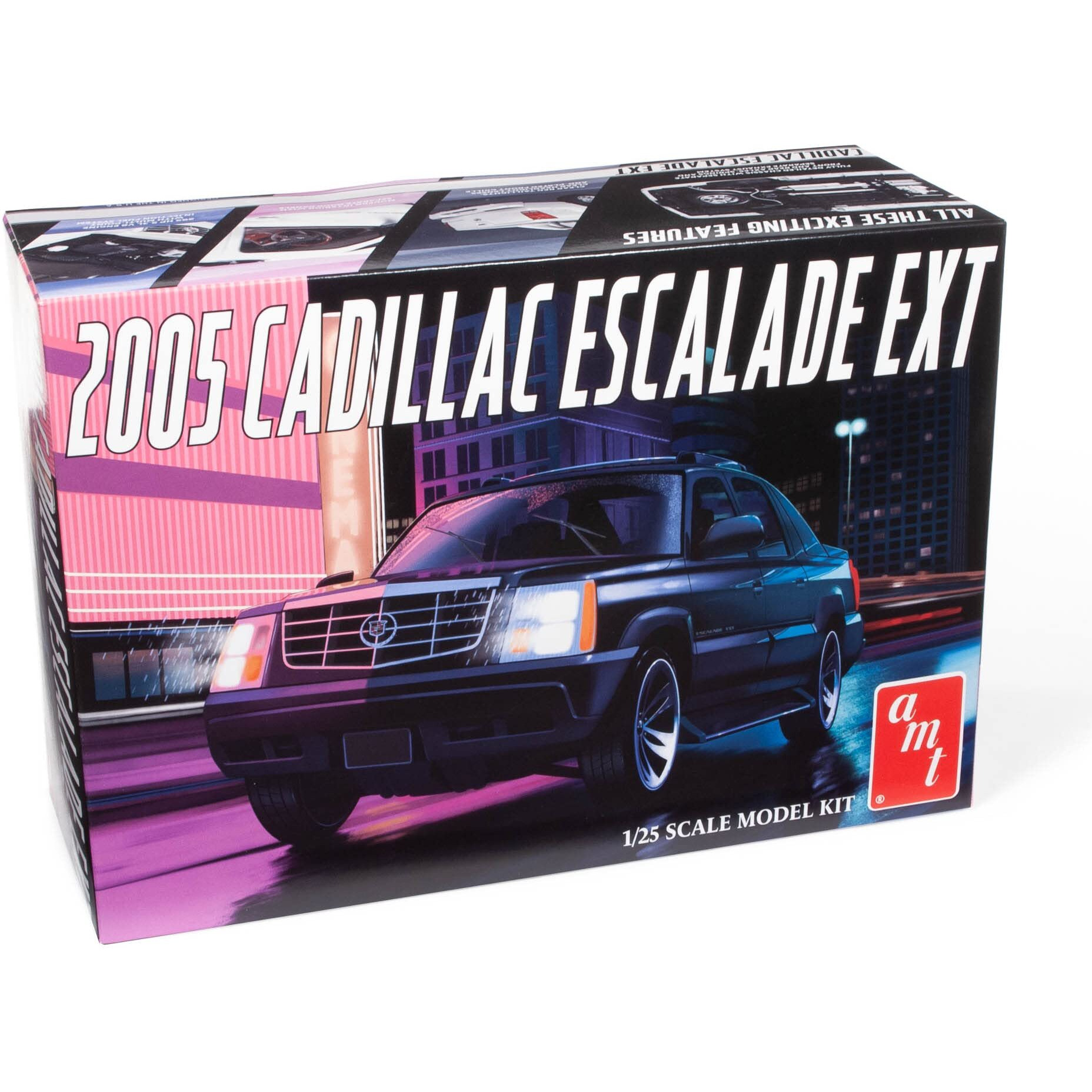 Skill 2 Model Kit 2005 Cadillac Escalade EXT 1/25 Scale Model by AMT