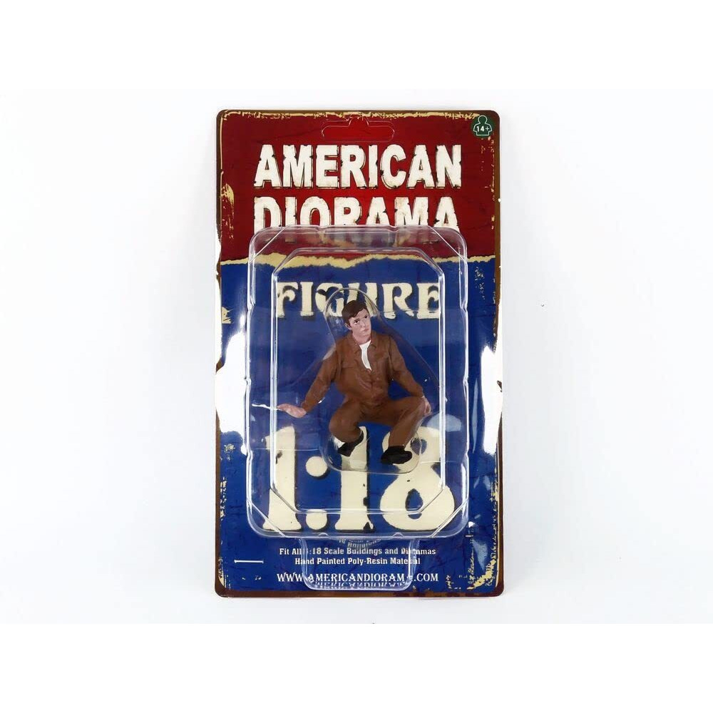 &quotRace Day 1" Figurine IV for 1/18 Scale Models by American Diorama