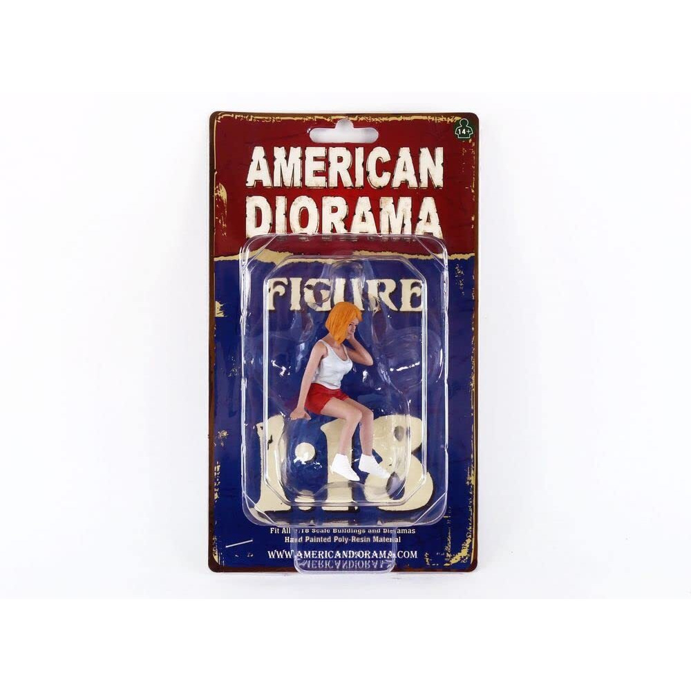 &quotCar Meet 2" Figurine V for 1/18 Scale Models by American Diorama