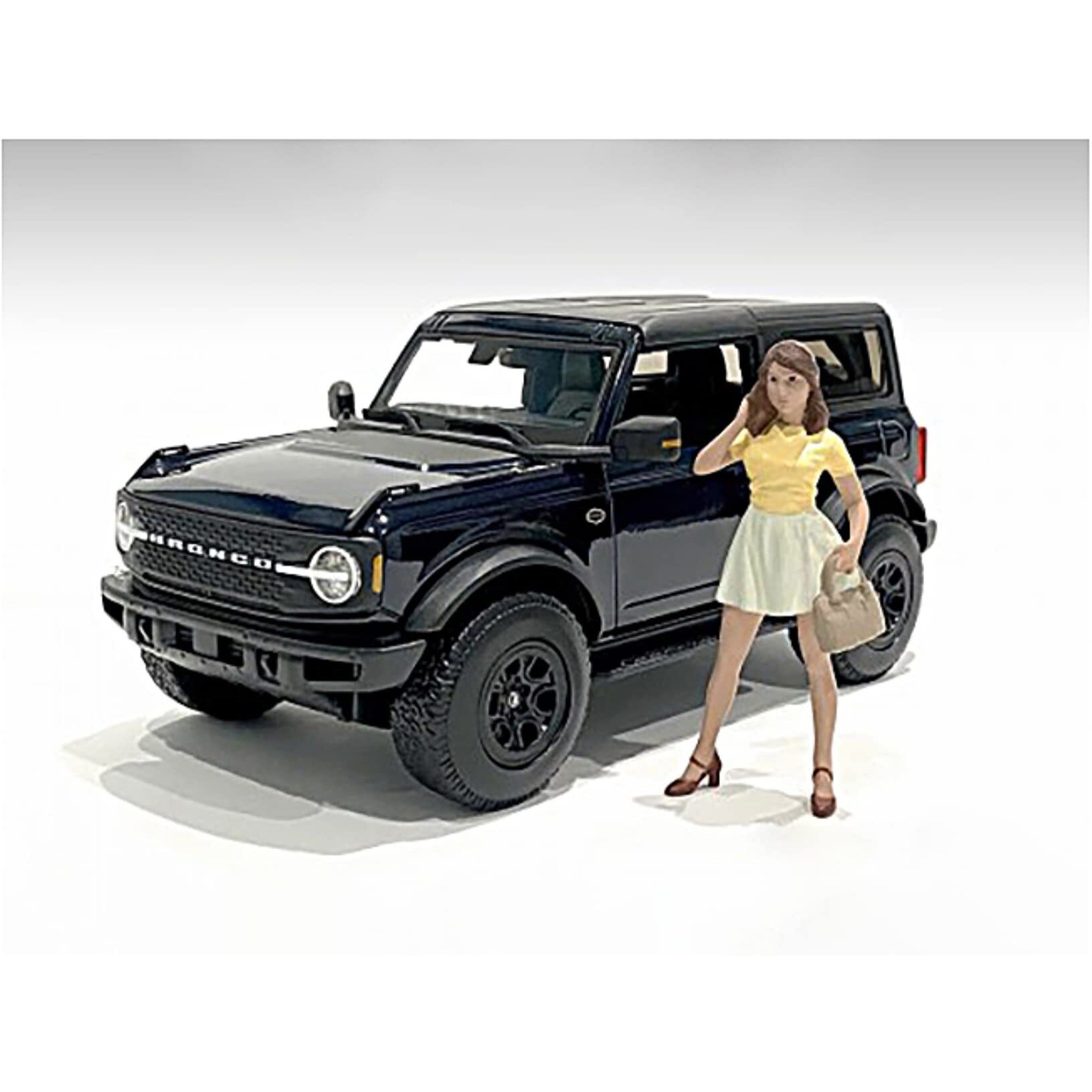 &quotThe Dealership" Customer II Figurine for 1/24 Scale Models by American Diorama