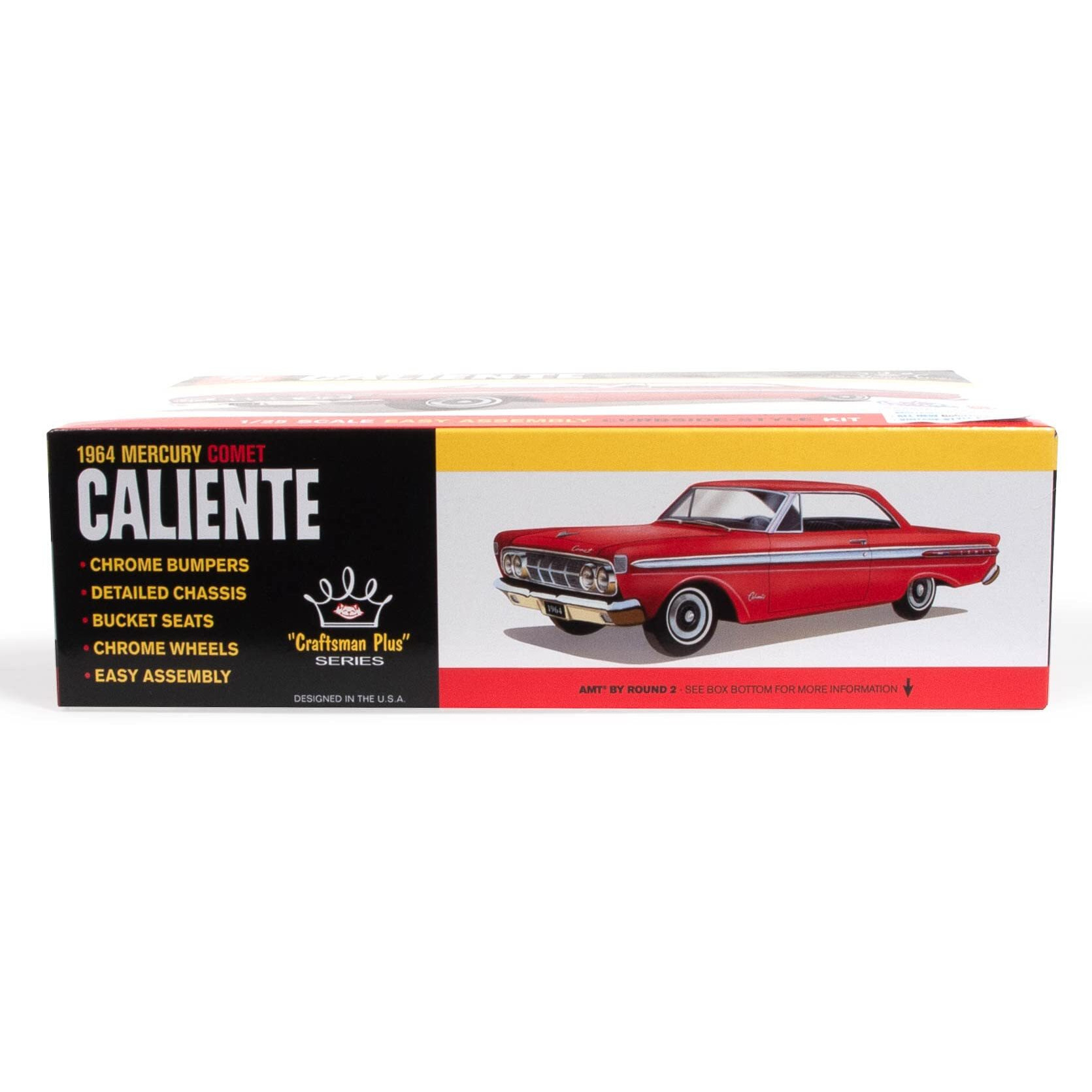 Skill 2 Model Kit 1964 Mercury Comet Caliente &quotCraftsman Plus" Series 1/25 Scale Model by AMT