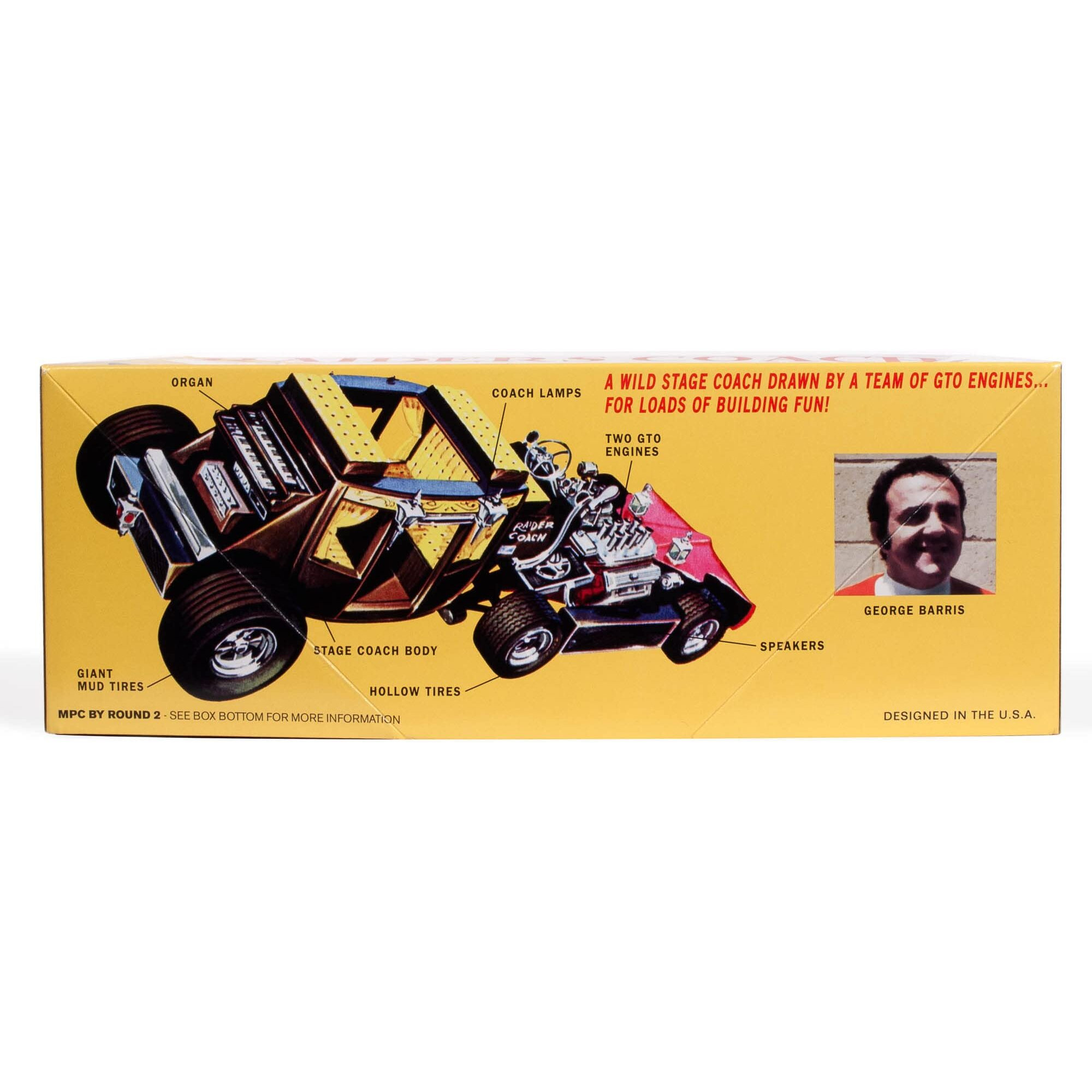Skill 2 Model Kit George Barris' Super Wild Raiders' Coach 1/25 Scale Model by MPC