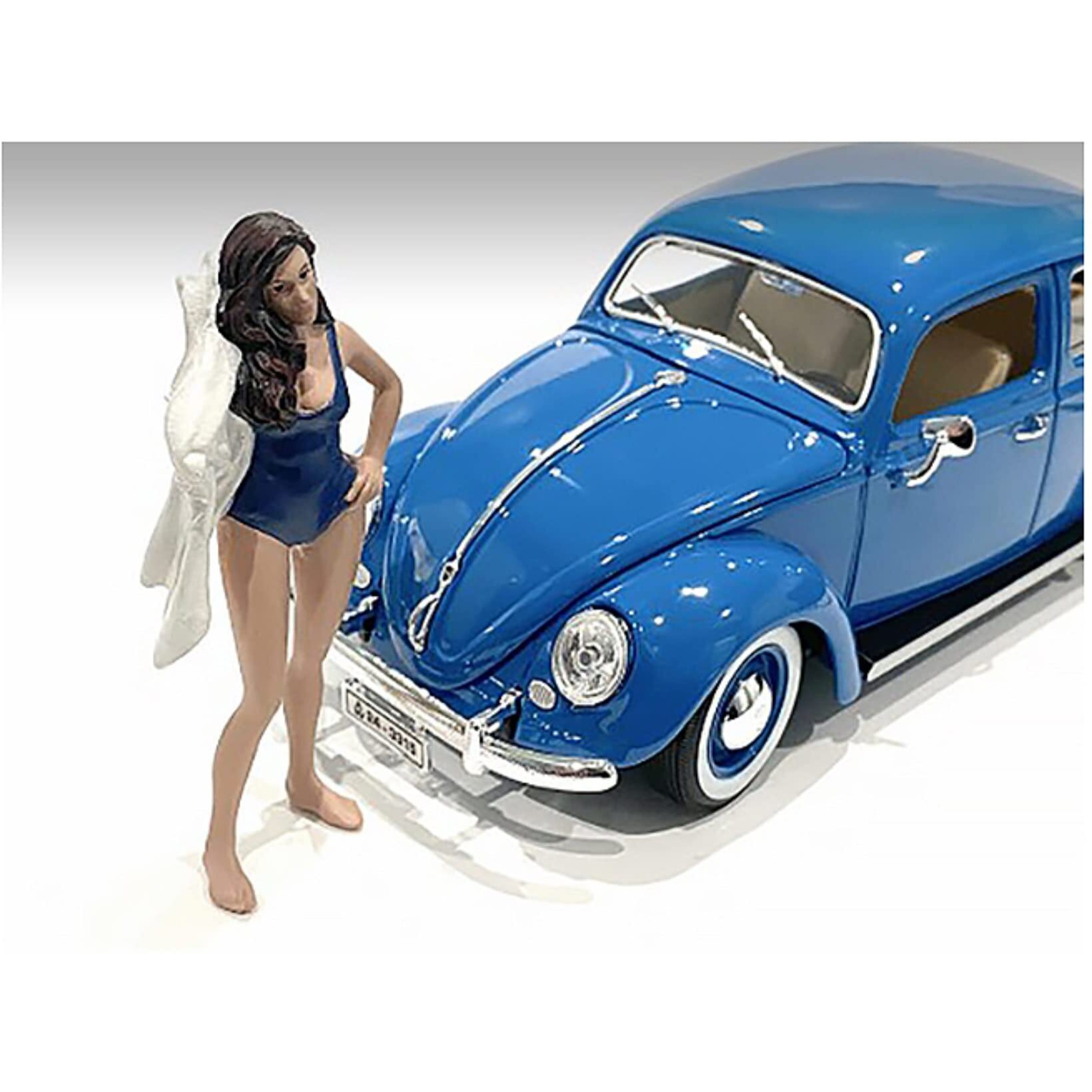 Beach Girl Katy Figurine for 1/24 Scale Models by American Diorama