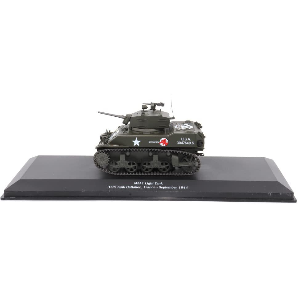 M5A1 Light Tank 16 &quotDestruction" &quotU.S.A. 37th Tank Battalion France September 1944" 1/43 Diecast Model by AFVs of WWII
