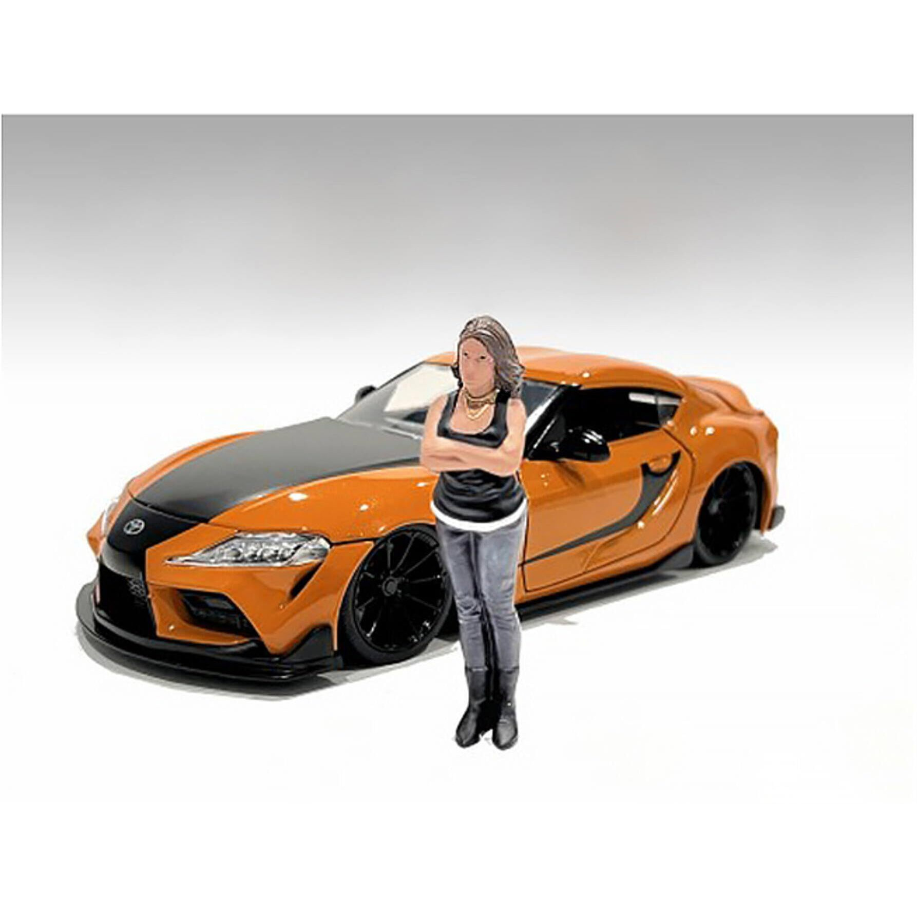 &quotCar Meet 3" Figure 2 for 1/18 Scale Models by American Diorama