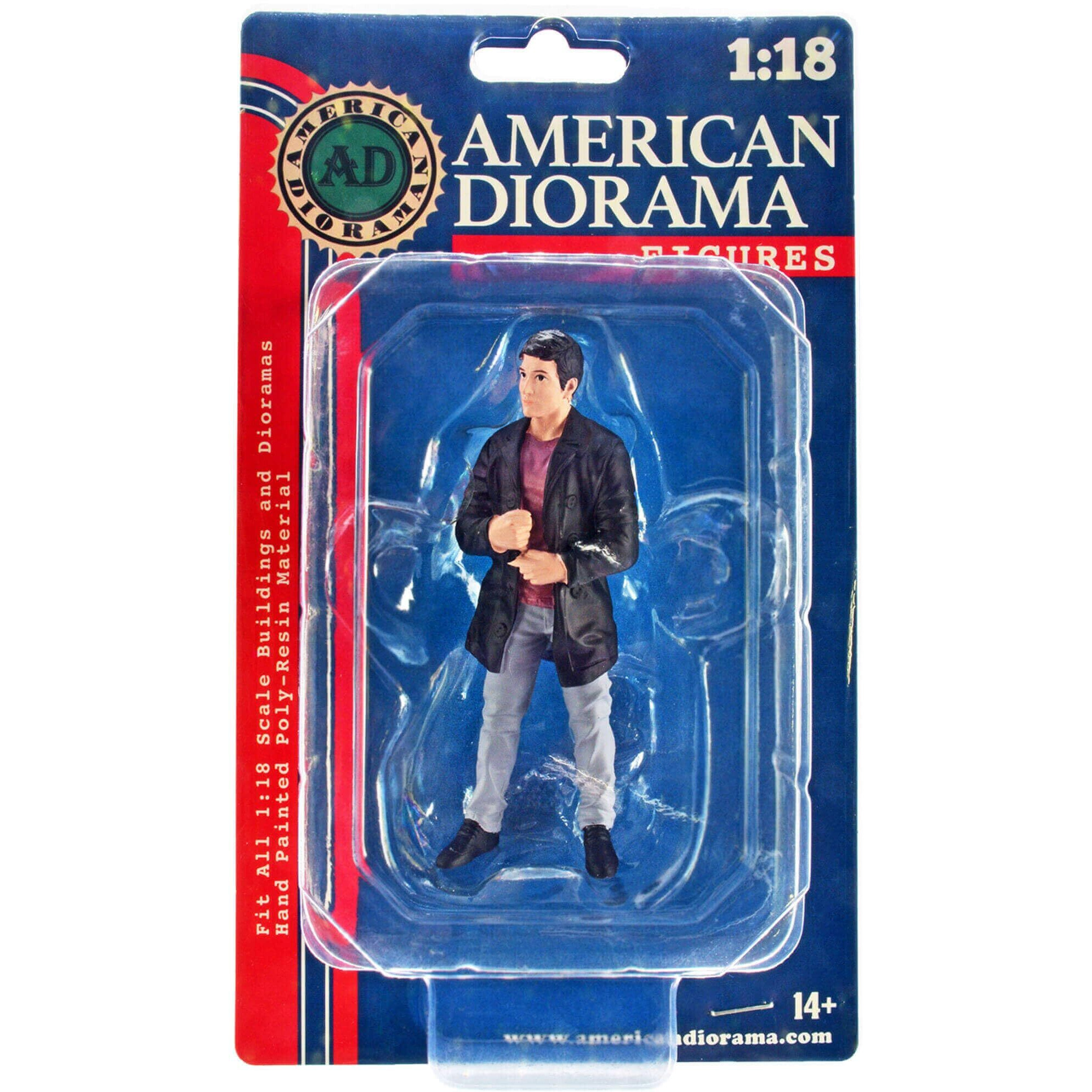 &quotCar Meet 3" Figure 3 for 1/18 Scale Models by American Diorama