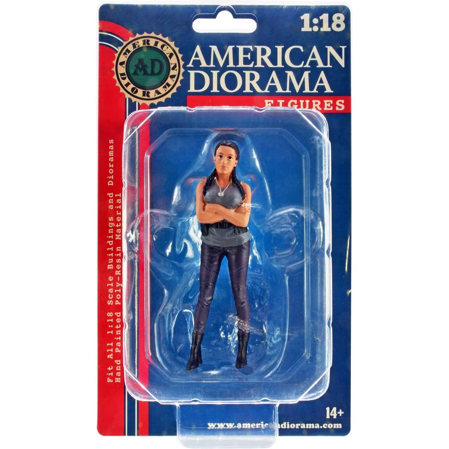 &quotCar Meet 3" Figure 7 for 1/18 Scale Models by American Diorama